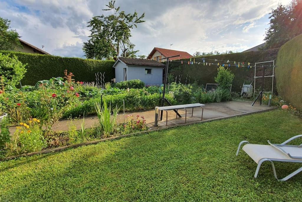 Appartement Independant Dans Maison Pres D'Annecy La Balme-de-Sillingy エクステリア 写真